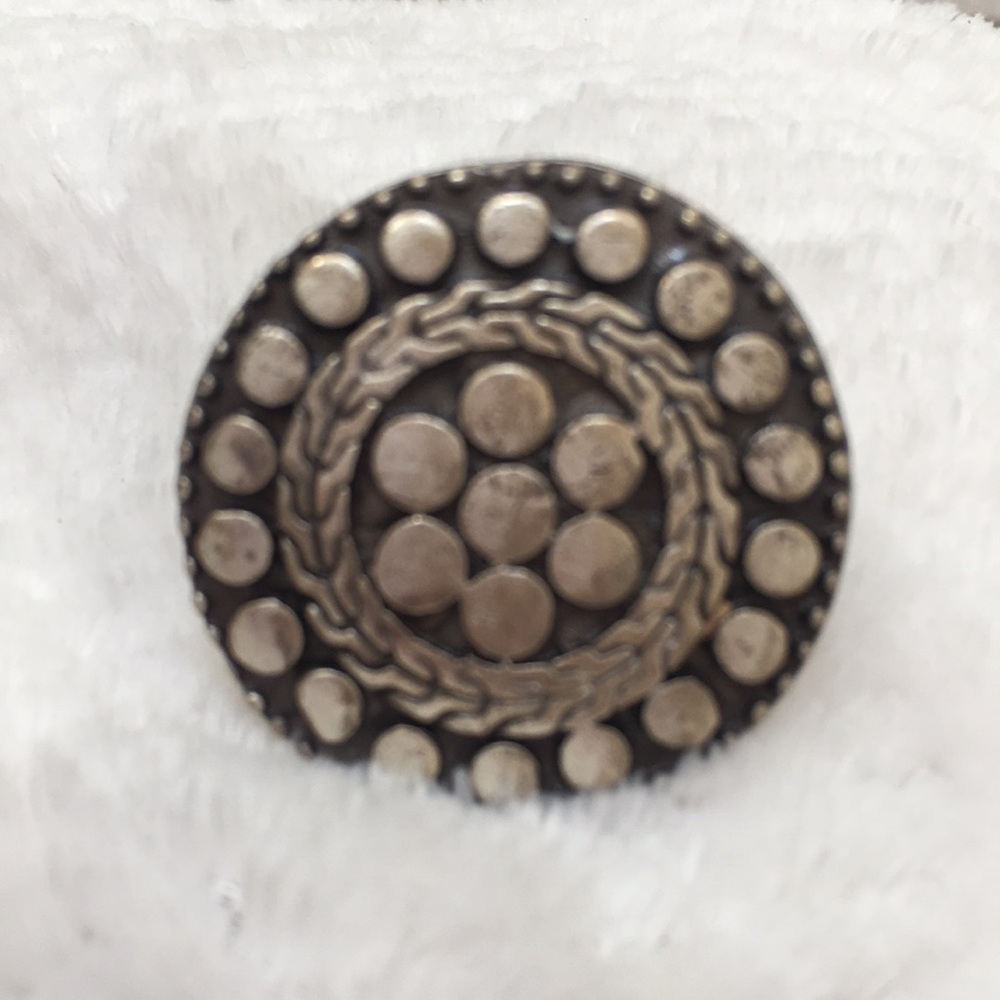 Sterling Silver Native American Circle Ring - image 3